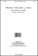 Worthy Is the Lamb/Amen SATB choral sheet music cover